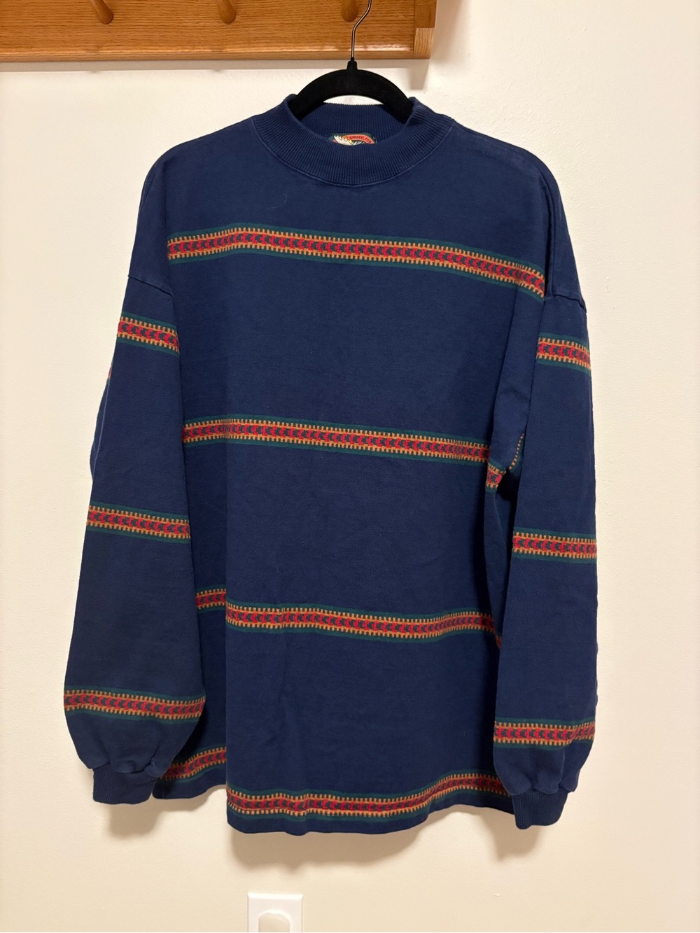 ALPS Men's Mock Neck Sweater